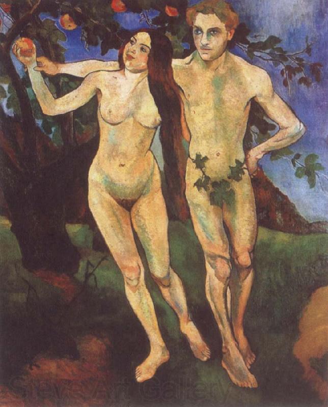 Suzanne Valadon Adam and Eve Spain oil painting art